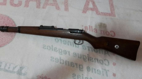 En venta carabina marca Norinco modelo JW25 calibre 22lr.
Se trata de una réplica del Mauser K98 .
En 11