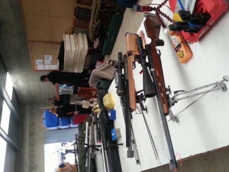  rifle de tiro Fclass Es un Grüning + Emilger del calibre 222 cañon pesado muy buenas agrupaciones con 02