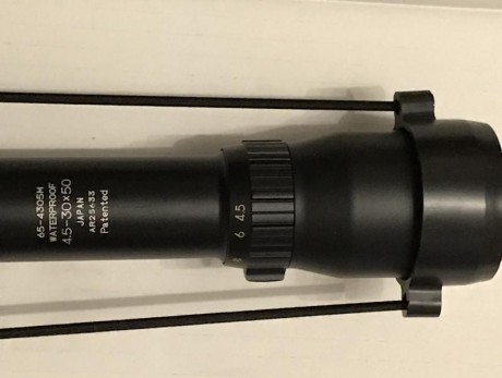 Vendo visor Bushnell Elite 6500 4,5-30X50 yo he realizado con el menos de 200 disparos, 500€ portes no 11