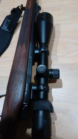 Rifle con un año, solo sacado para un rececho, tiros totales 11 incluido su graduacion, calibre 7mm r.m. 10