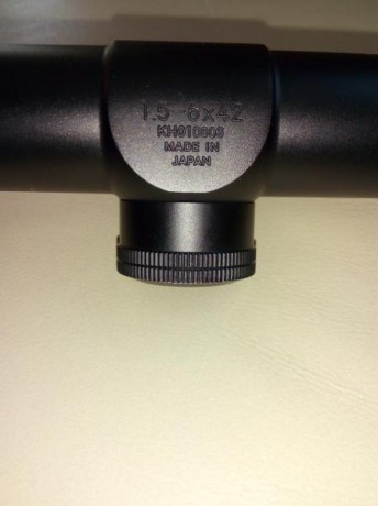vendo visor nikon monarch 1.5-6x42 en perfecto estado.
tubo de 30, reticula en segundo plano.
fabricado 02