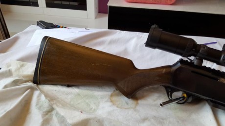 Vendo Rifle fn browning  BAR mkI- calibre 300 wm- visor 1.5-6x42 winchester , casi nuevo, con monturas 02