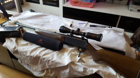 Vendo Rifle fn browning  BAR mkI- calibre 300 wm- visor 1.5-6x42 winchester , casi nuevo, con monturas 20