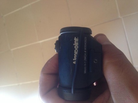 Se vende aimpoint h1 2 moas con muy poco uso.
Está en Barcelona y preferiblemente sería para recoger en 00