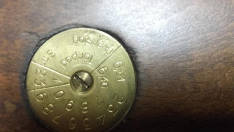 Hola .Algún compañero podría decirme como se lee el desgaste que marca la chapa del mauser sueco 00