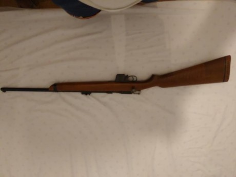 SE VENDE CARABINA DESTROYER 9MM LARGO, TOTALMENTE NUEVA, SE HA QUITADO PARTE DE LA MADERA DELANTERA COMO 01