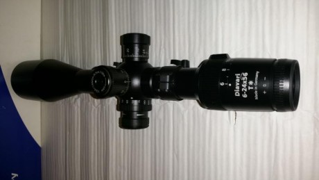 :duelo:  vendo Visor Zeiss Victory Diavari de 6 a 24 X 56 T* con retícula iluminada  rapid z7  y con recubrimiento 11