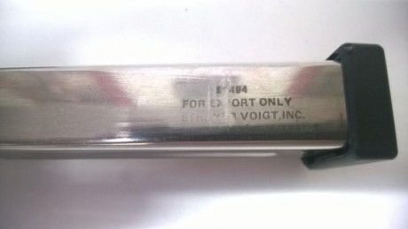 VENDIDO! 
Vendo Cargador Original INFINITY de 140MM. sin apenas uso, perfecto estado.
Long (140mm length) 02