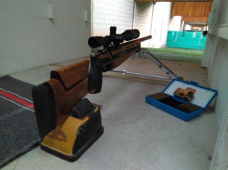 Buenas noches a todos,

  Vendida!!!  


Vendo carabina de competición  MATCH marca ANSCHUTZ  modelo 1903 20