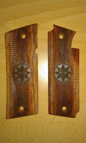 Vendo cachas para pistolas Star, tipo A - B, y sus variantes AS, BS. También para Llama, variantes y clones 100