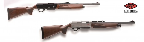 Habiais visto los nuevos rifles que ha sacado la marca italiana pietta.semiautomático de caza en calibre 00