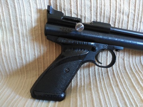 Hola a todos.

Qué tal. Pues nada, que me veo en la necesidad de vender mi Crosman 2240. Lo primero que 22