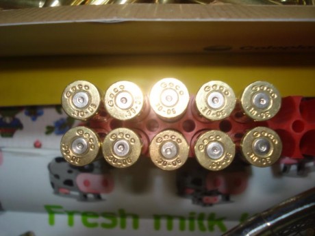 Hola,

Vendo 112 vainas marca Geco del calibre .30-06 con 1 tiro y pasadas por Tumbler.

 28 euros más 02