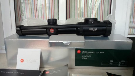 VENDO LEICA MAGNUS 1-6, 3 x 24 RET. CDI
SE vende visor Leica Magnus 1-6, 3x24 cdi Los visores Leica Magnus 02