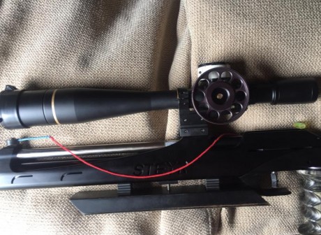 Vendo mi visor De Field target. Jamás ha estado arriba de ningún arma de fuego ni muelle, siempre en pcp. 00