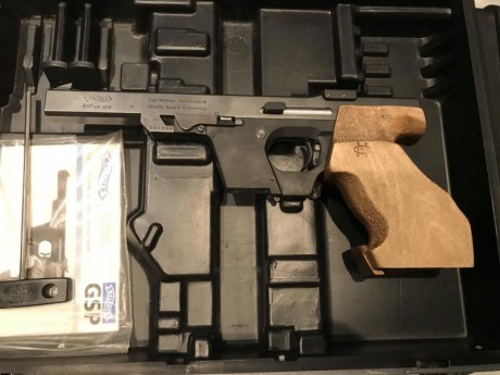 Buenos días:

Vendida Walther GSP del calibre 22 lr. Poco se puede decir de este famosísimo modelo de 01
