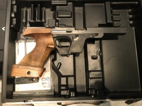 Buenos días:

Vendida Walther GSP del calibre 22 lr. Poco se puede decir de este famosísimo modelo de 00