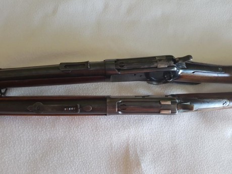 Hola.
Por cambio de proyecto y para hacer sitio en el armero, pongo en venta estas dos piezas de historia 11