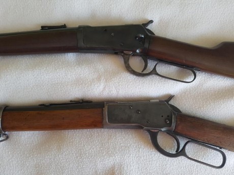 Hola.
Por cambio de proyecto y para hacer sitio en el armero, pongo en venta estas dos piezas de historia 10