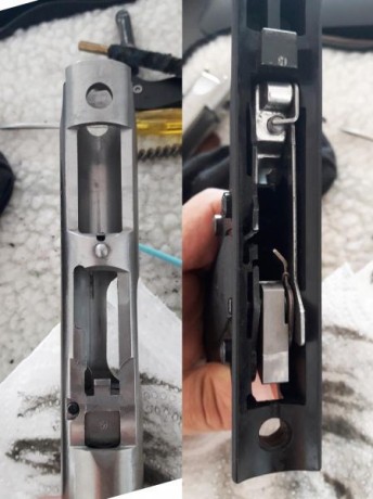 Después de adquirir por este foro esta preciosa Ruger Mark III, vi que no funcionaba muy bien y ya que 00