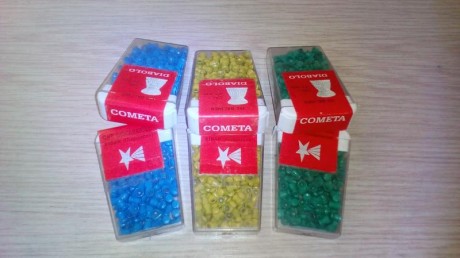 Hola, tengo una pequeña coleccion de balines, nuevos y antiguos y recientemente me he encontrado estos,

 00