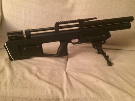 Vendo Kalibrgun Cricket en calibre 5,5 mm con bipode incluido. 
  IMG_1541.JPG 
 IMG_1539.JPG  01