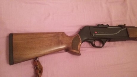 RIFLE HK. CAL 9,3X62. Semi-nuevo
VISOR ZEISS Z-POINT ( punto rojo)
MONTURAS APEL
Muy pocos disparos
Se 02