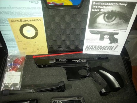 La pistola esta nuevecita .se vende por retirada de licencia.se puede provar en vitoria
Precio 800€ vendida.
 02