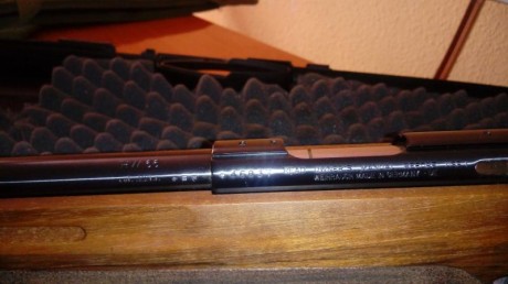 vendo carabina HW 66 JAGD-MACHT cañon macht de 22mlm,el arma esta absolutamente impoluta,se habran tirado 11