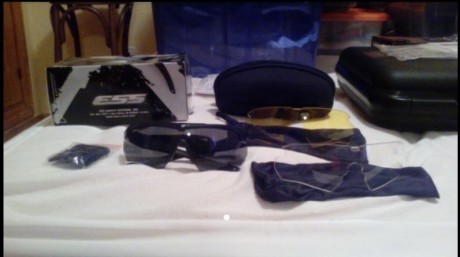 Gafas tácticas con cristales de protección balística de la prestigiosa marca ESS. Modelo Crossbow. Con 00