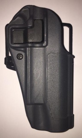 Se vende esta magnifica funda BLACKHAWK SERPA, con sistema de seguridad antihurto y presión ajustable, 00