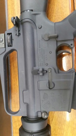 VENDIDO
 RIFLE marca COLT modelo AR 15 A-2 calibre 222 ,en muy buen estado de conservación y tiro, se 00