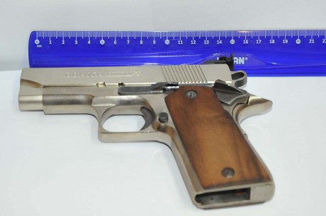  Vendida. 
Vendo por necesitar hueco el la licencia, Llama MiniMax 9 pb con tres cargadores y dos juegos 31