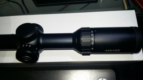 Vendo visor HAWKE VANTAGE 6-24X44 SF (1/2 Mil Dot) en perfecto estado, en garantía comprado en Mayo 2017. 01