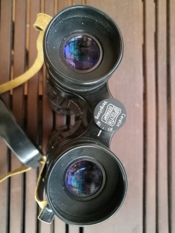 Vendidos, prismaticos Optolyth Royal 7x50 BGA, engomados en negro, optica de maxima calidad, prismaticos 01