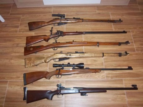 Vendo por no usar

Mosin Nagant ruso de francotirador fabricado en 1942; numeración
coincidente en el 02