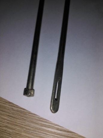 Vendo baqueta de limpieza original para nuestro carabina tigre..nuestro "winchester" español 01