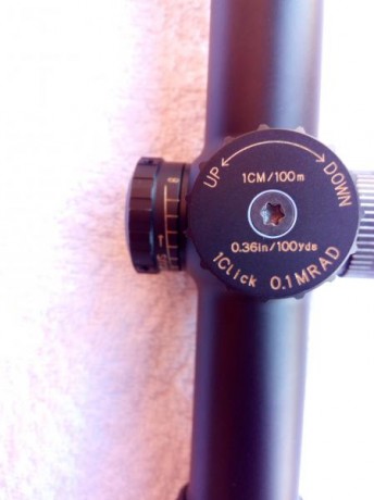 vendo visor sightron s3 6-24x50.tubo de 30, reticula mil-dot en segundo plano.
paralage de 40yds a infinito.
el 01