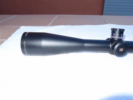 vendo visor sightron s3 6-24x50.tubo de 30, reticula mil-dot en segundo plano.
paralage de 40yds a infinito
el 12