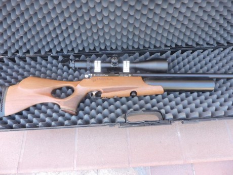 VENDO CARABINA DAYSTATE AIRWOLF MC5 5.5 MADERA POR FALTA DE USO. LA COMPRE A UN COMPAÑERO DEL FORO Y DESDE 02