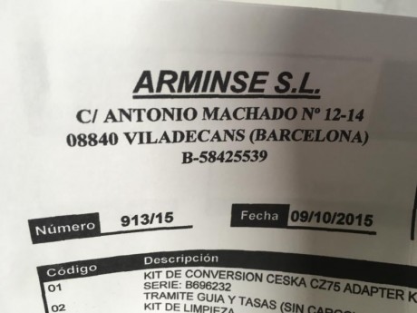 Buenas tardes, pongo a la venta mi CZ 75 B con kit Kadet 2 comprado hace menos de dos años como veréis 00