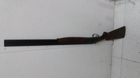 Me han regalado varias escopetas y esta es una de ellas, que no voy a usar ya que no soy cazador...
se 00