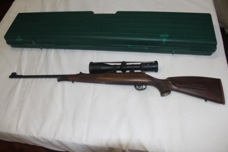 VENDO RIFLE ZOLI 1900 SUPERLUX CALUBRE 243 WINCHESTER, EN ESTADO INMEJORABLE, COMO NUEVO, UTILIZADO SOLO 01