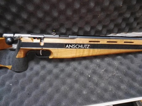 VENDO CARABINA ANSCHUTZ 1903, EN ESTADO INMEJORABLE, COMO NUEVA, UTILIZADA SOLO PARA ENTRENAMIENTOS Y 02