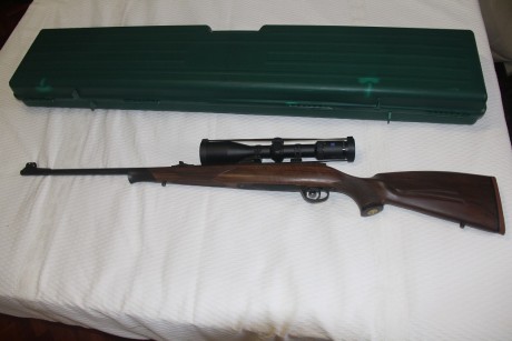 VENDO RIFLE ZOLI 1900 SUPERLUX CALUBRE 243 WINCHESTER, EN ESTADO INMEJORABLE, COMO NUEVO, UTILIZADO SOLO 02