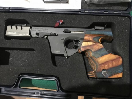 Waltegr GSP Expert. Calibre 22. Impecable. Poco uso. Con 4  cargadores en muy buen estado (los alterno 01