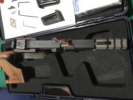 Waltegr GSP Expert. Calibre 22. Impecable. Poco uso. Con 4  cargadores en muy buen estado (los alterno 00