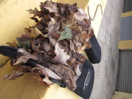 VENDO GUANTES  CAMO  3D  DE  HOJAS  MARCA  REALTRE  MADE IN U.S.A, TALLA L-XL  ELASTICOS, NUEVOS, PRECIO 00