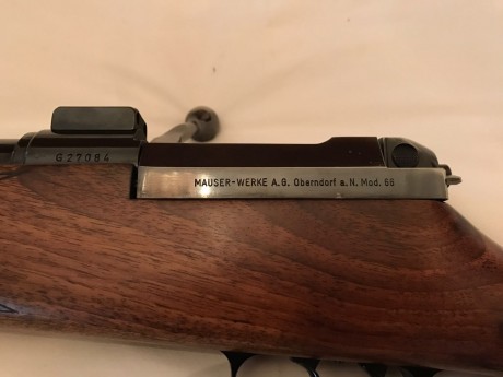 Buenas tardes:

Mi hermano y yo ponemos a la venta el rifle arriba reseñado por exceso de armas. El estado 01