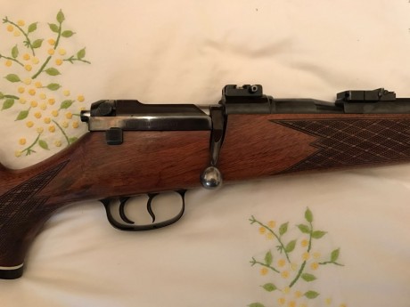 Buenas tardes:

Mi hermano y yo ponemos a la venta el rifle arriba reseñado por exceso de armas. El estado 00